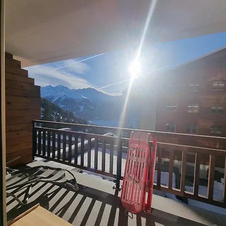 Loverbier With Pool In Building, Steps To Place Apartment Verbier